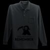 Long Sleeve Silk Touch Polo with Pocket Thumbnail