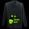 Long Sleeve Silk Touch Polo with Pocket Thumbnail