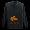 Long Sleeve Silk Touch Polo with Pocket Thumbnail