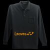 Long Sleeve Silk Touch Polo with Pocket Thumbnail