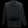 Long Sleeve Silk Touch Polo with Pocket Thumbnail