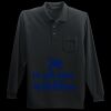 Long Sleeve Silk Touch Polo with Pocket Thumbnail