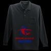 Long Sleeve Silk Touch Polo with Pocket Thumbnail
