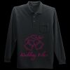 Long Sleeve Silk Touch Polo with Pocket Thumbnail