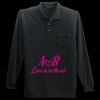 Long Sleeve Silk Touch Polo with Pocket Thumbnail