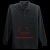 Long Sleeve Silk Touch Polo with Pocket Thumbnail