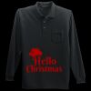 Long Sleeve Silk Touch Polo with Pocket Thumbnail