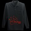 Long Sleeve Silk Touch Polo with Pocket Thumbnail