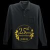 Long Sleeve Silk Touch Polo with Pocket Thumbnail