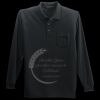 Long Sleeve Silk Touch Polo with Pocket Thumbnail