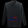 Long Sleeve Silk Touch Polo with Pocket Thumbnail