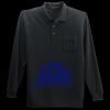 Long Sleeve Silk Touch Polo with Pocket Miniatura