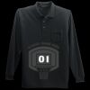 Long Sleeve Silk Touch Polo with Pocket Miniatura