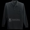 Long Sleeve Silk Touch Polo with Pocket Miniatura