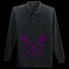 Long Sleeve Silk Touch Polo with Pocket Miniatura