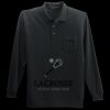 Long Sleeve Silk Touch Polo with Pocket Miniatura