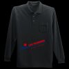 Long Sleeve Silk Touch Polo with Pocket Miniatura