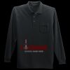 Long Sleeve Silk Touch Polo with Pocket Miniatura