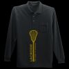 Long Sleeve Silk Touch Polo with Pocket Miniatura