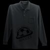 Long Sleeve Silk Touch Polo with Pocket Miniatura