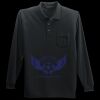 Long Sleeve Silk Touch Polo with Pocket Miniatura