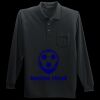 Long Sleeve Silk Touch Polo with Pocket Miniatura