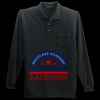 Long Sleeve Silk Touch Polo with Pocket Thumbnail