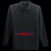 Long Sleeve Silk Touch Polo with Pocket Thumbnail