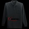 Long Sleeve Silk Touch Polo with Pocket Thumbnail