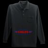 Long Sleeve Silk Touch Polo with Pocket Thumbnail