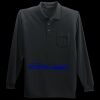 Long Sleeve Silk Touch Polo with Pocket Thumbnail