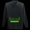 Long Sleeve Silk Touch Polo with Pocket Thumbnail