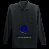 Long Sleeve Silk Touch Polo with Pocket Thumbnail