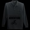 Long Sleeve Silk Touch Polo with Pocket Miniatura