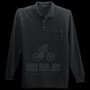 Long Sleeve Silk Touch Polo with Pocket Miniatura