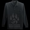 Long Sleeve Silk Touch Polo with Pocket Miniatura