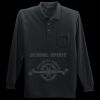 Long Sleeve Silk Touch Polo with Pocket Miniatura