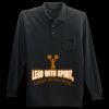 Long Sleeve Silk Touch Polo with Pocket Thumbnail