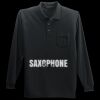 Long Sleeve Silk Touch Polo with Pocket Thumbnail