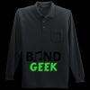 Long Sleeve Silk Touch Polo with Pocket Thumbnail