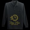 Long Sleeve Silk Touch Polo with Pocket Thumbnail