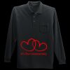 Long Sleeve Silk Touch Polo with Pocket Thumbnail