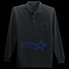 Long Sleeve Silk Touch Polo with Pocket Thumbnail