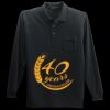 Long Sleeve Silk Touch Polo with Pocket Thumbnail
