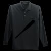 Long Sleeve Silk Touch Polo with Pocket Thumbnail