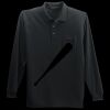 Long Sleeve Silk Touch Polo with Pocket Thumbnail
