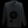 Long Sleeve Silk Touch Polo with Pocket Thumbnail