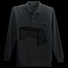 Long Sleeve Silk Touch Polo with Pocket Thumbnail