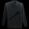 Long Sleeve Silk Touch Polo with Pocket Thumbnail