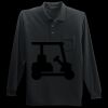 Long Sleeve Silk Touch Polo with Pocket Thumbnail